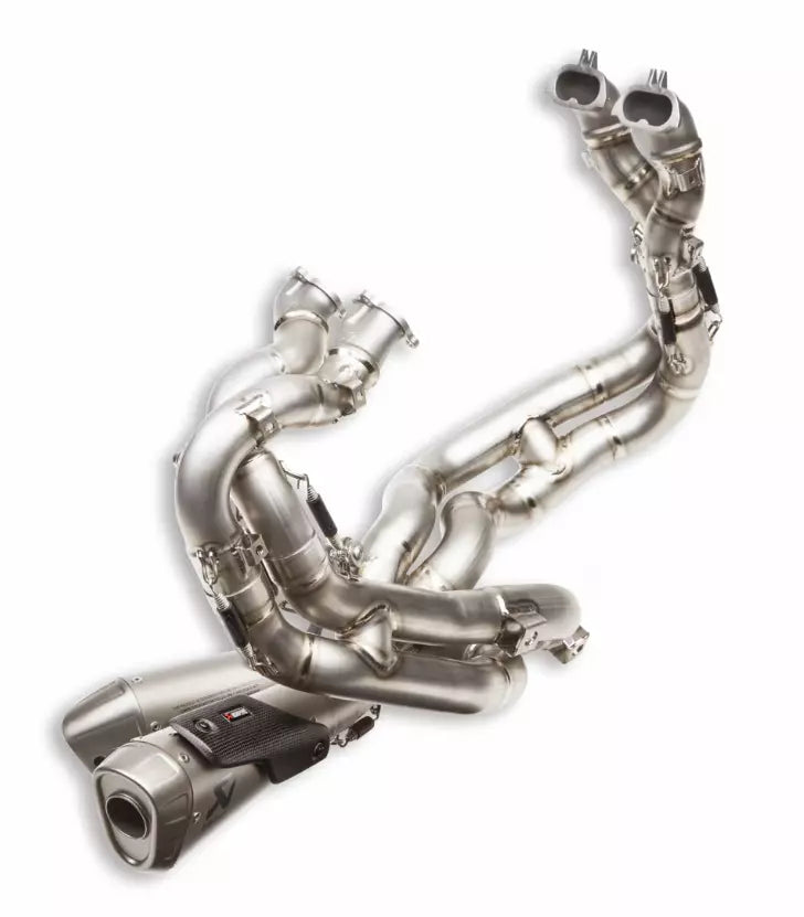 OEM Ducati Complete Titanium Exhaust System 96482081A