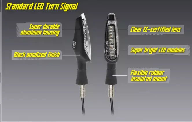 YOSHIMURA LED TURN SIGNALS REAR 072BGLTSR