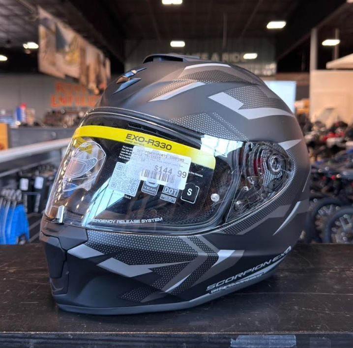 NEW Scorpion EXO-R330 Saga Phantom Medium Helmet