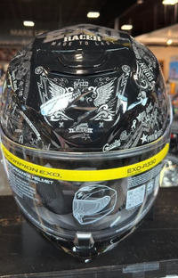 NEW Scorpion EXO-R330 Shake 2 Black Large Helmet
