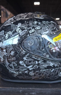 NEW Scorpion EXO-R330 Shake 2 Black Large Helmet
