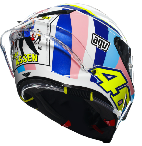 NEW AGV 2024 Pista GP RR Assen 2007 Retro Helmet