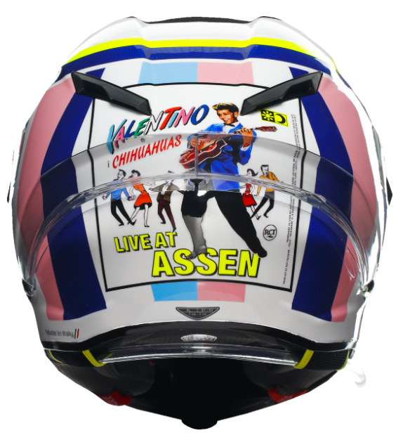 NEW AGV 2024 Pista GP RR Assen 2007 Retro Helmet