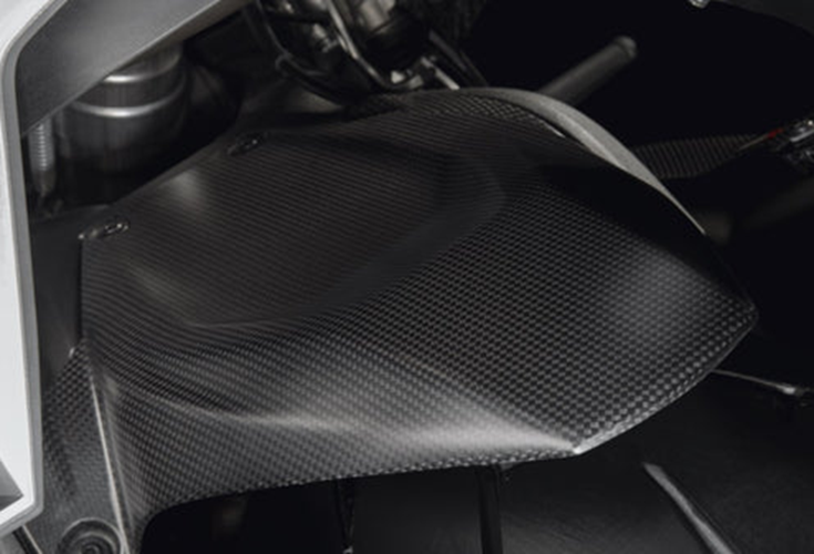 NEW OEM Ducati Carbon Rear Mudguard 96900312A
