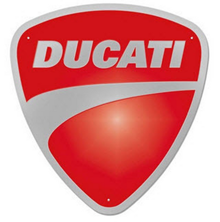 NEW OEM Ducati Shield Metal insignia 987709331