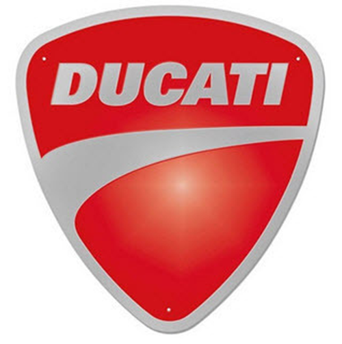 NEW OEM Ducati Shield Metal insignia 987709331