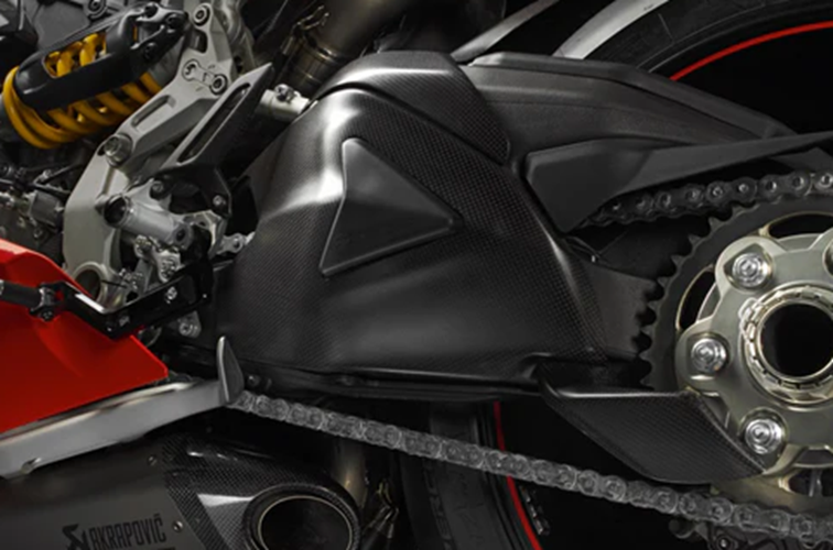 NEW OEM Carbon swingarm guard Panigale 1199/1299/V2 96900212A