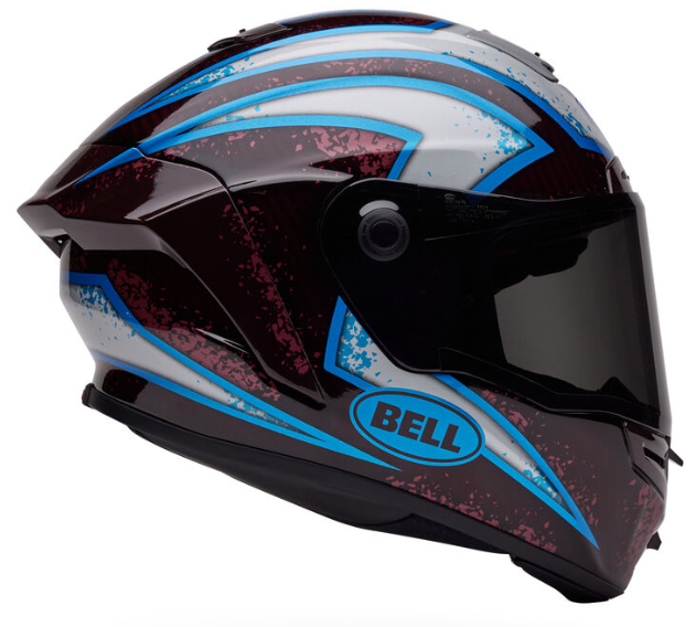 NEW Bell Racestar DLX Flex Xenon Red/Silver