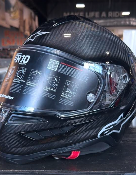 NEW Alpinestars Supertech R10 Small Helmet Carbon Black