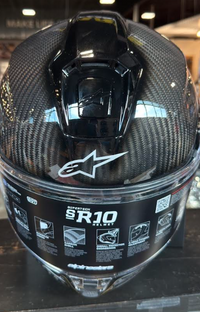 NEW Alpinestars Supertech R10 Large Helmet Carbon Black
