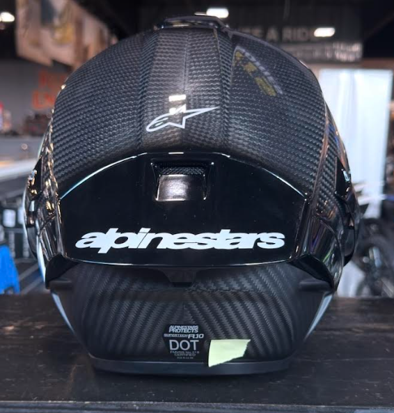NEW Alpinestars Supertech R10 Large Helmet Carbon Black