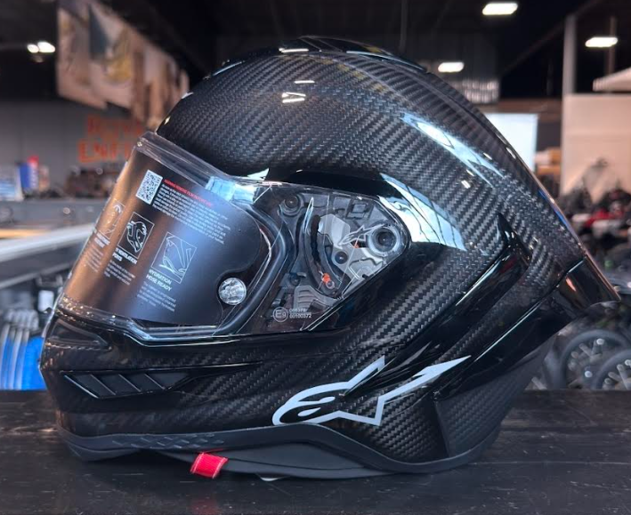 NEW Alpinestars Supertech R10 Large Helmet Carbon Black
