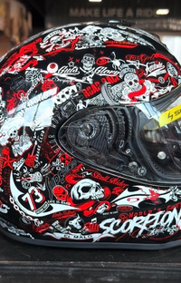 NEW Scorpion EXO-R330 Shake 2 Red Large Helmet
