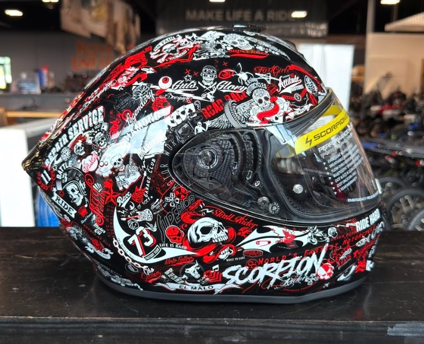 NEW Scorpion EXO-R330 Shake 2 Red Large Helmet