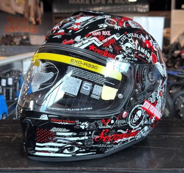 NEW Scorpion EXO-R330 Shake 2 Red Small Helmet