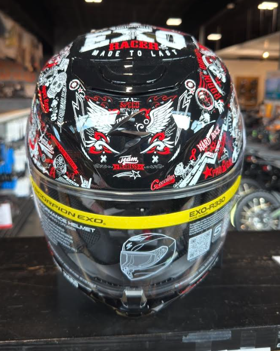NEW Scorpion EXO-R330 Shake 2 Red Large Helmet