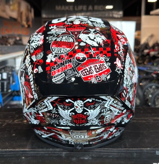 NEW Scorpion EXO-R330 Shake 2 Red Large Helmet