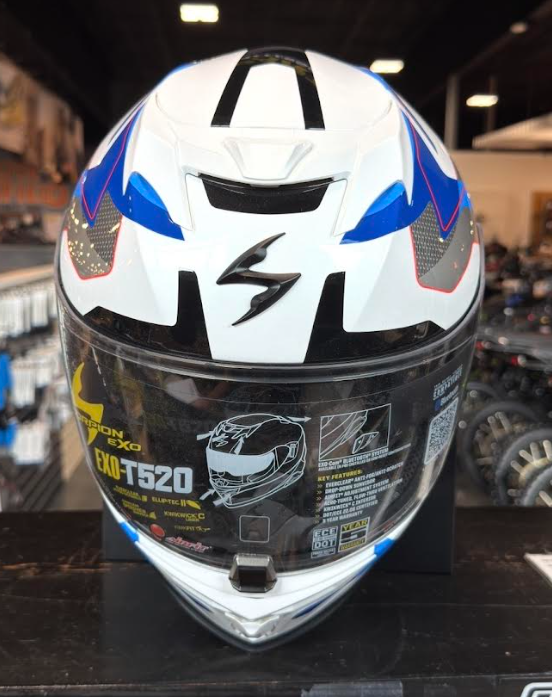 NEW Scorpion EXO-T520 Zuse Blue Small Helmet