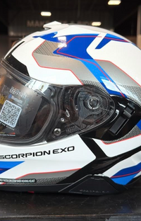 NEW Scorpion EXO-T520 Zuse Blue Small Helmet
