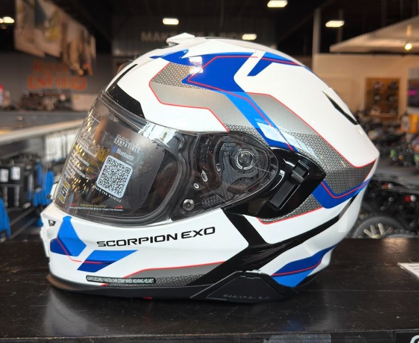 NEW Scorpion EXO-T520 Zuse Blue Small Helmet