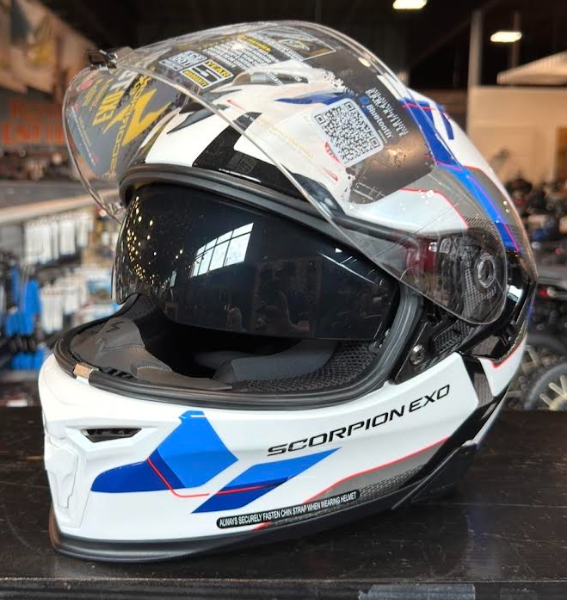 NEW Scorpion EXO-T520 Zuse Blue Small Helmet