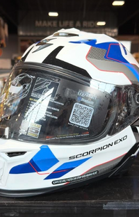 NEW Scorpion EXO-T520 Zuse Blue Small Helmet
