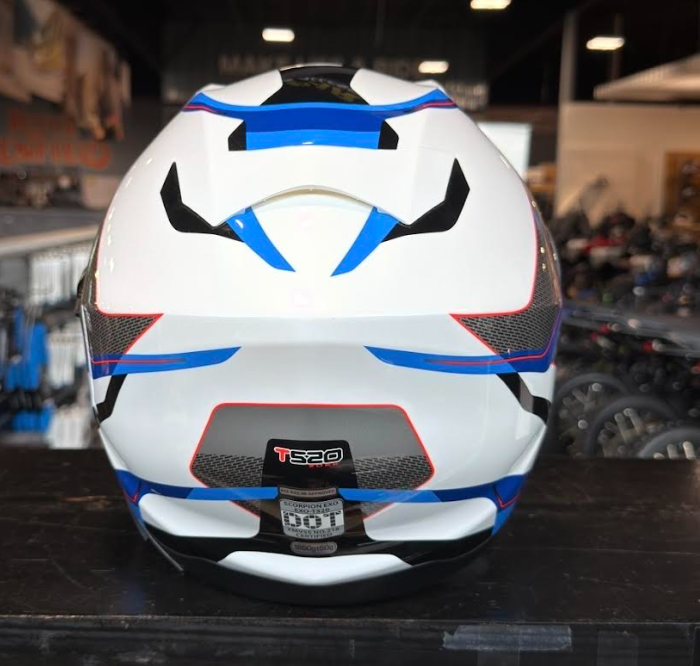 NEW Scorpion EXO-T520 Zuse Blue Small Helmet
