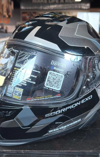 NEW Scorpion EXO-T520 Zuse Phantom Medium Helmet
