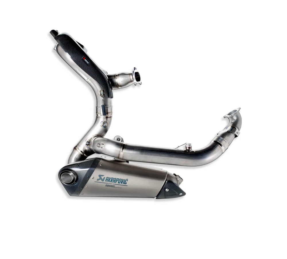 Complete Evolution Titanium Exhaust Assembly