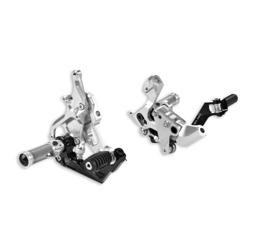 Adjustable Rider Footpegs In Aluminium - Superbike/Panigale