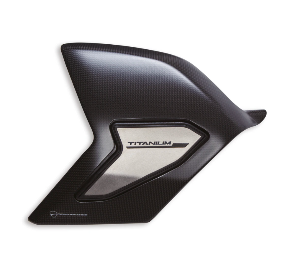 Streetfighter Carbon And Titanium Swinging Arm Cover