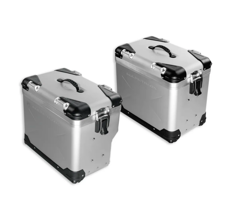 Multistrada Aluminium Side Panniers