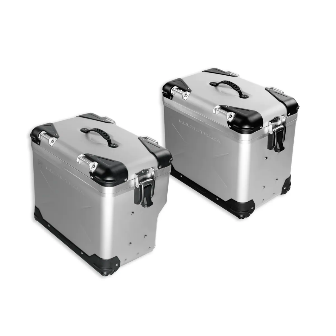 Multistrada Aluminium Side Panniers