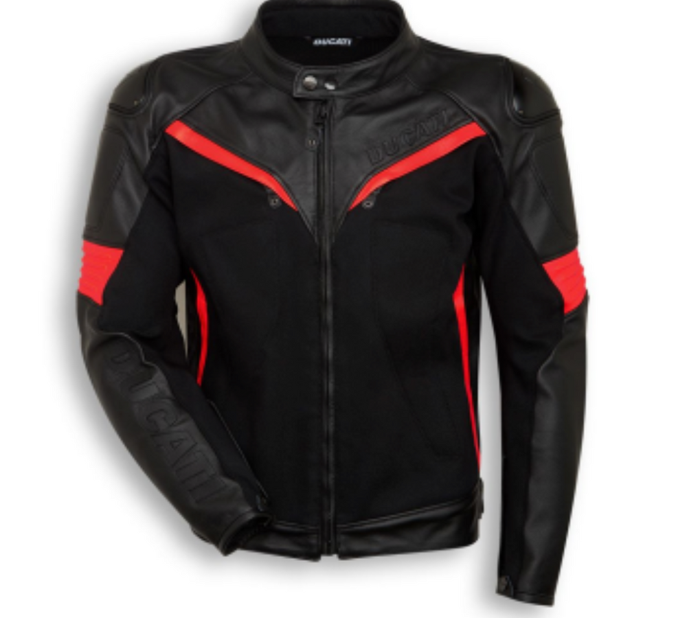 Ducati Fighter C2 Leather-Fabric Jacket