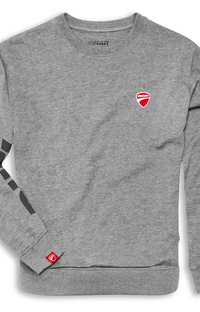 Ducati Logo Men's Sweatshirt Grey
