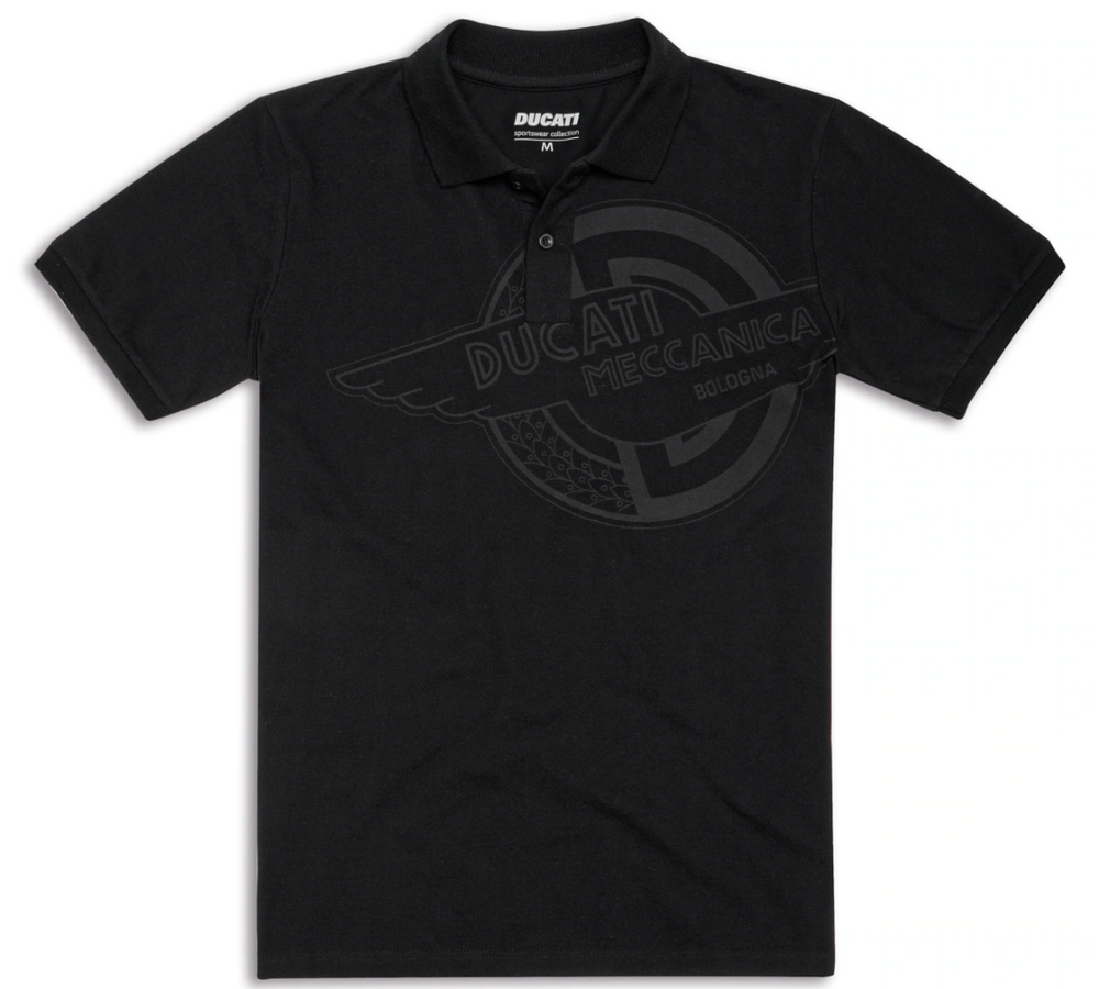 Ducati Meccanica - Short-Sleeved Polo Shirt