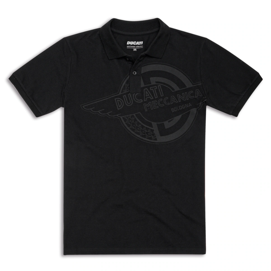 Ducati Meccanica - Short-Sleeved Polo Shirt
