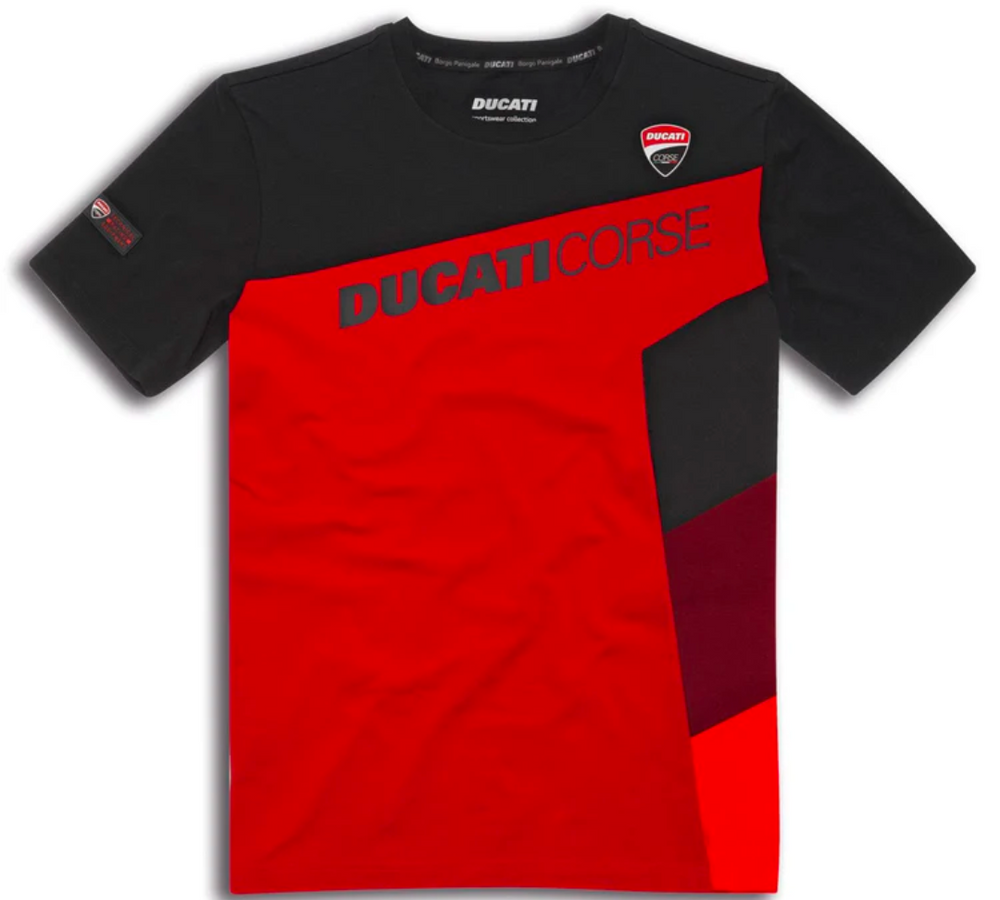 Ducati DC Sport T-Shirt Black/Red