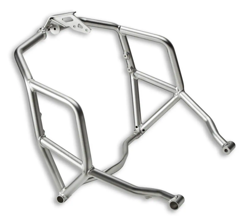 DesertX Engine Cover In Steel Tubes