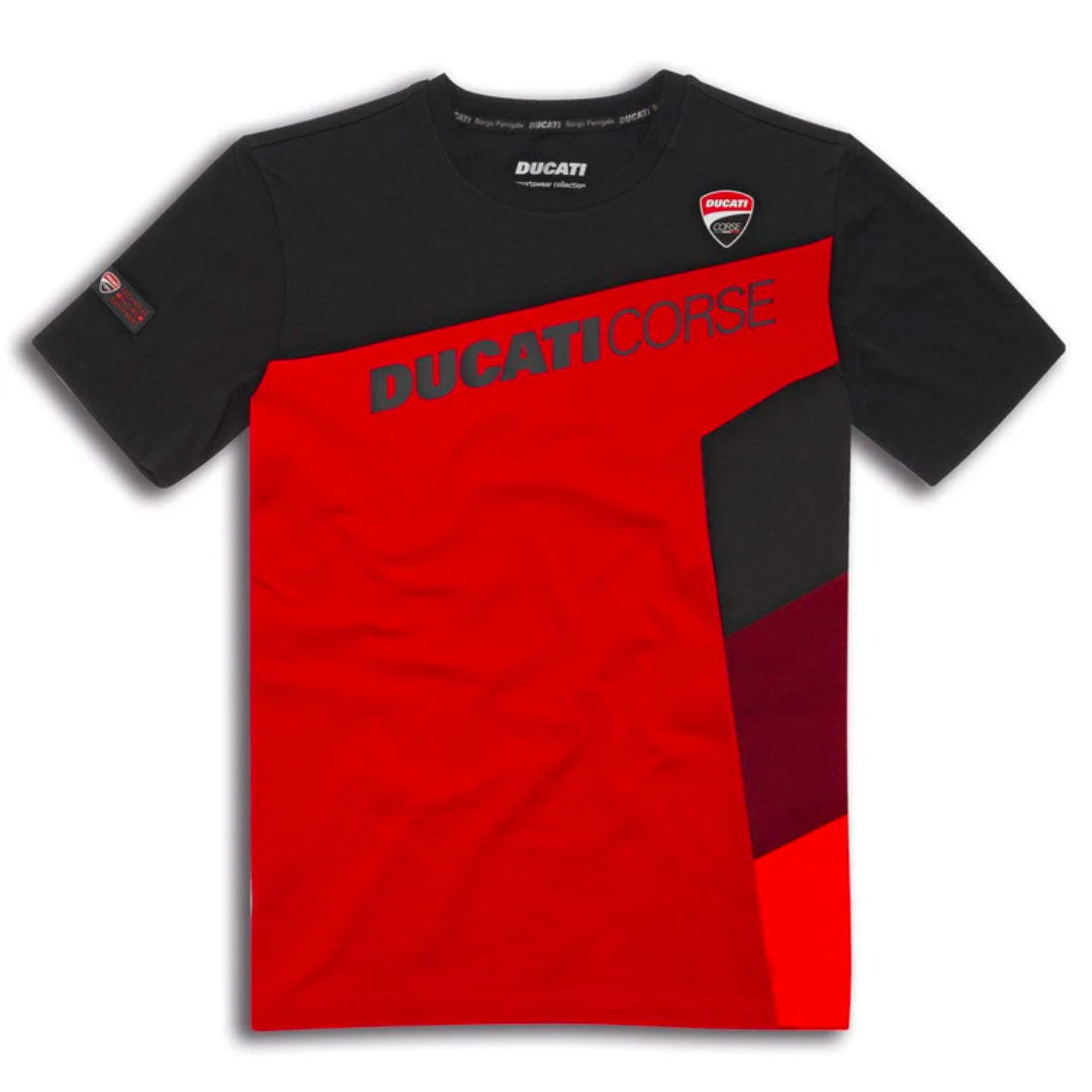 Ducati DC Sport T-Shirt Black/Red