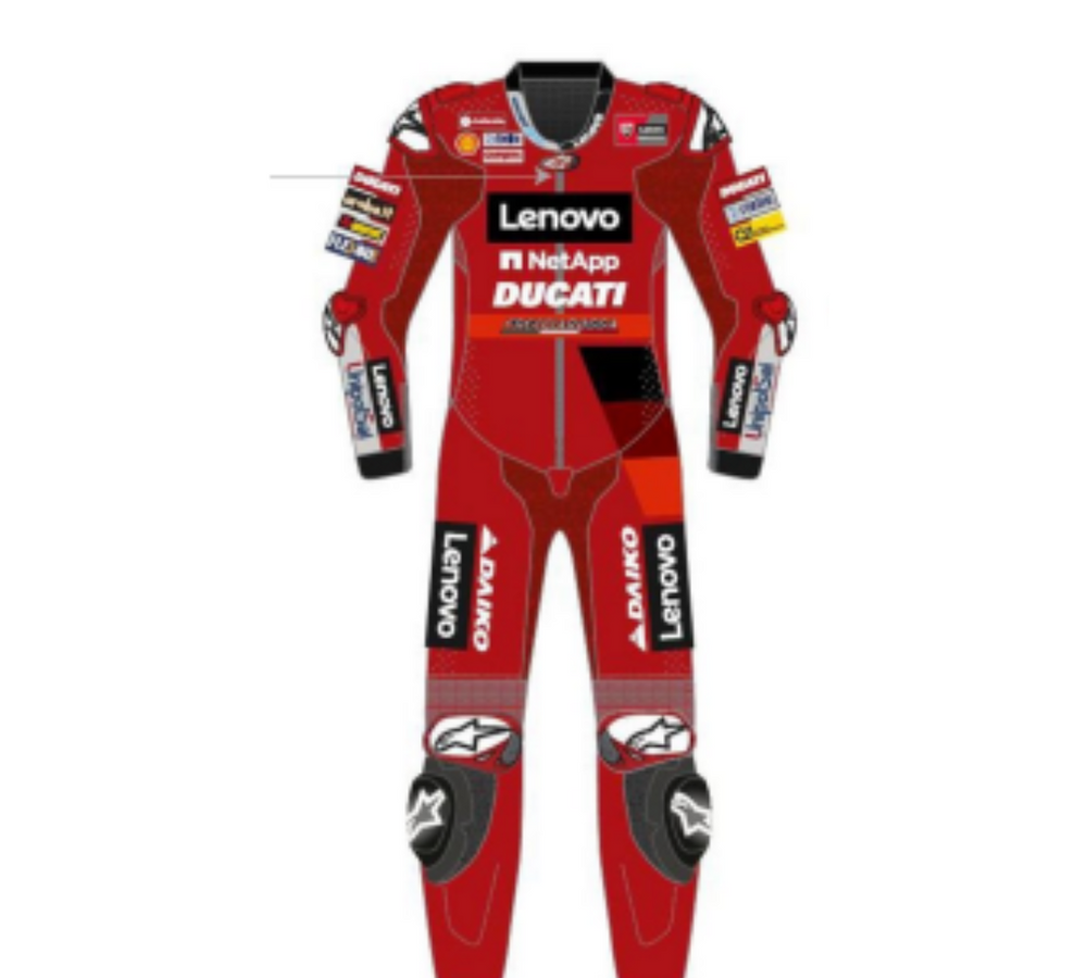 Ducati Replica Moto GP '22 Perforated Leather Suit