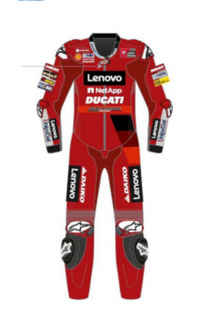 Ducati Replica Moto GP '22 Perforated Leather Suit
