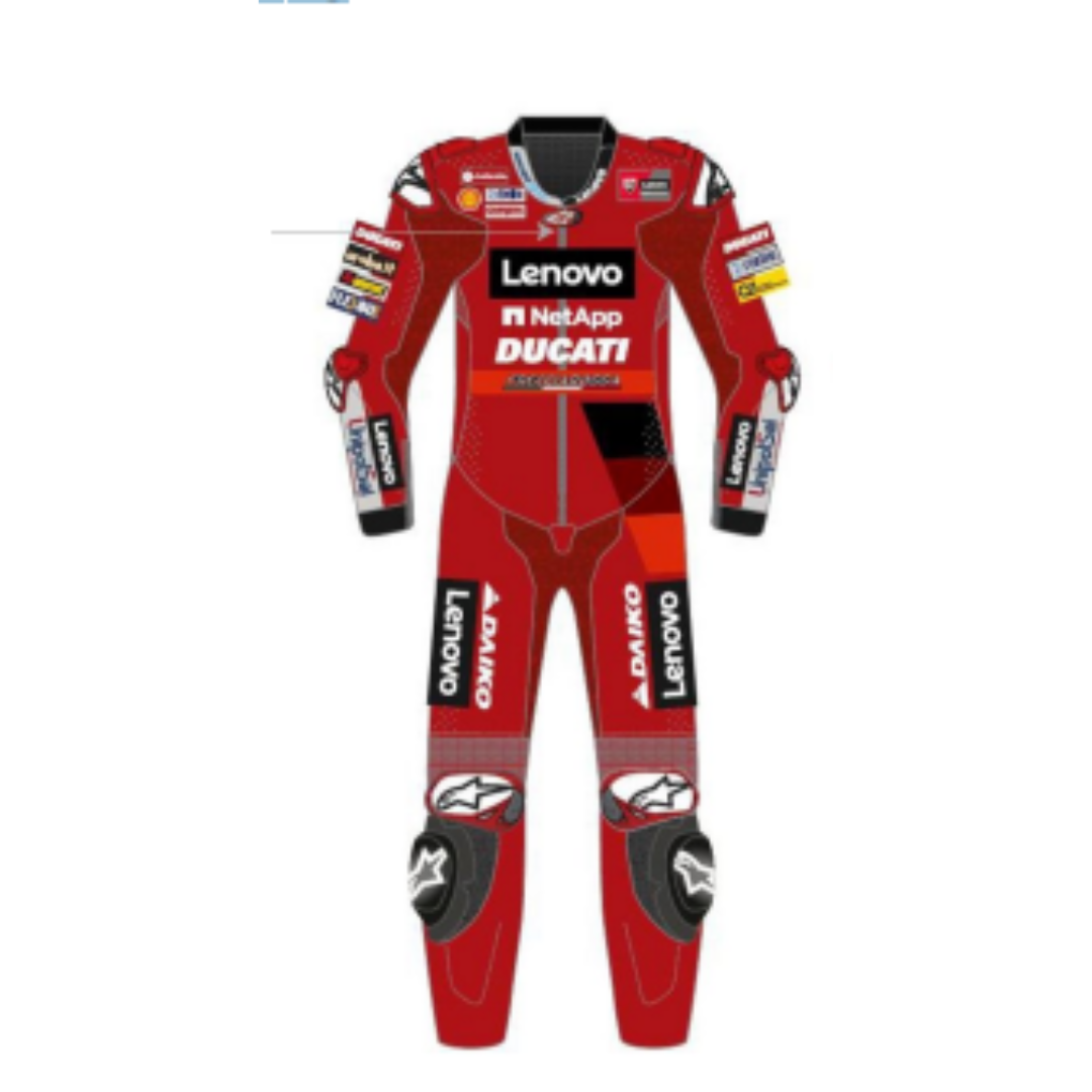 Ducati Replica Moto GP '22 Perforated Leather Suit