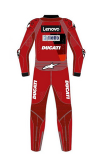 Ducati Replica Moto GP '22 Perforated Leather Suit
