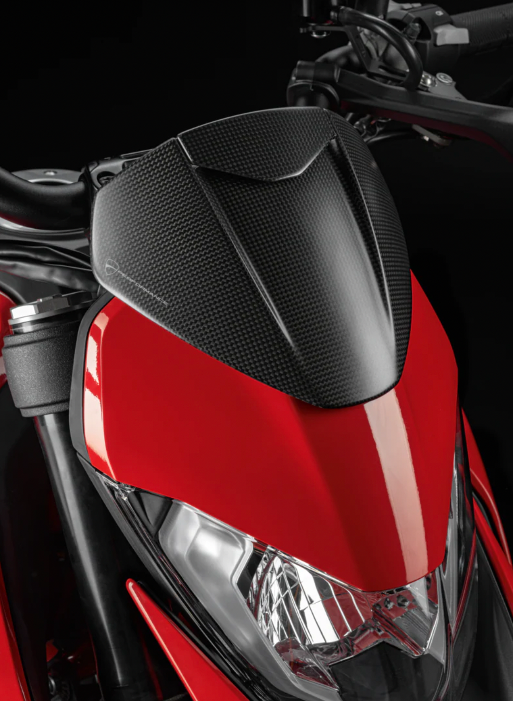 Hypermotard Carbon Headlight Fairing 3